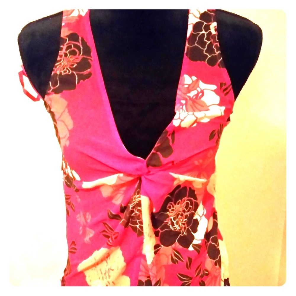 Kenneth Cole sheer tank